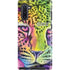Neon Rainbow Cheetah with Rose by Sheena Pike Galaxy Cases